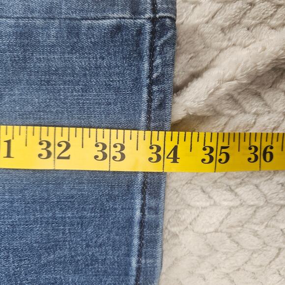 NYDJ Not Your Daughters Jeans Womens Sz 6 Blue Jeans Straght leg Casual - Picture 7 of 9